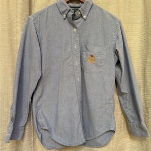 Ralph Lauren Light Blue Casual Button-Down Shirt - make an offer!